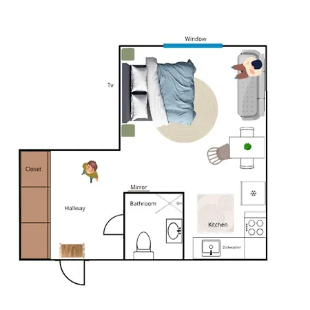 Apartamento Atmospheric Stone House 1927 Near The Aura River